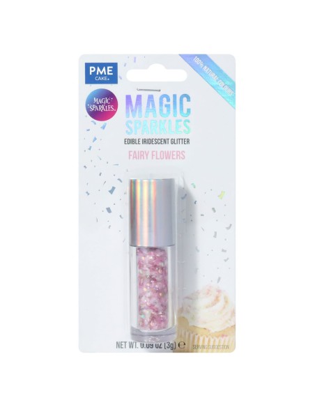 PME Magic Sparkles Eetbare Glitters Fairy Flowers Mix -3gr-