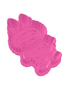 3D Uitsteker op Maat: Labubu met Stempel 2