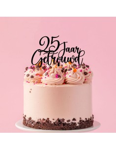 Taarttopper op Maat: Jaar Getrouwd