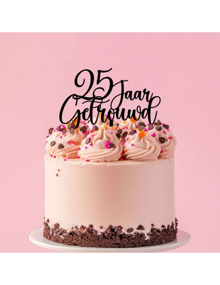 Taarttopper op Maat: Jaar Getrouwd