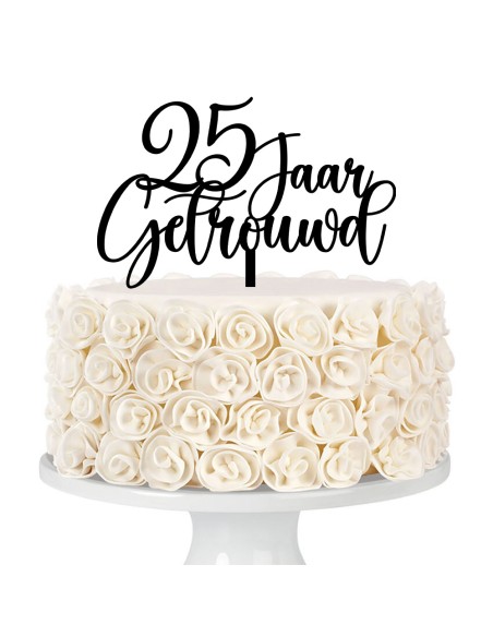 Taarttopper op Maat: Jaar Getrouwd