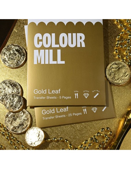 Colour Mill Eetbaar Bladgoud - 23 Karaat -5st-