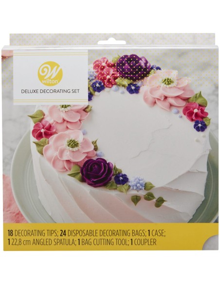 Wilton Spuitmondjes Decoratie Set DeLuxe -46st-