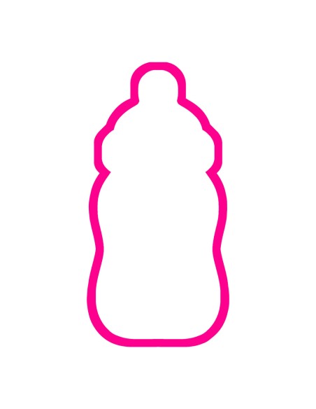 3D Uitsteker op Maat: Babyflesje