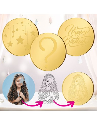 Taarttopper Eigen Ontwerp Gravure: Rond - 16 cm