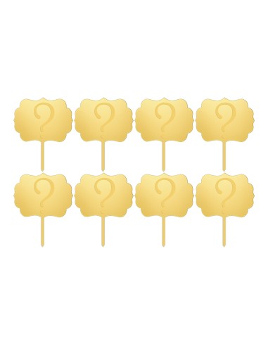 Cupcaketoppers Eigen Ontwerp Gravure: Frame 2 - 4 cm -8st-