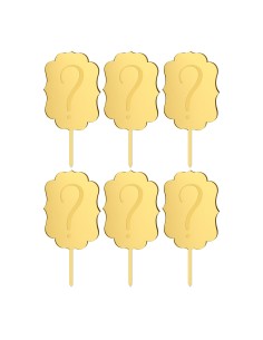 Cupcaketoppers Eigen Ontwerp Gravure: Frame 1 - 5 cm -6st-