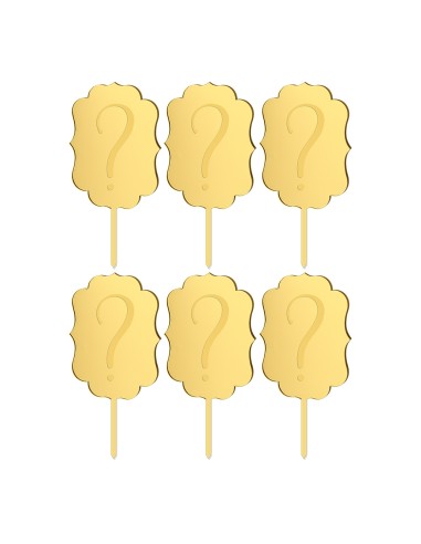 Cupcaketoppers Eigen Ontwerp Gravure: Frame 1 - 5 cm -6st-