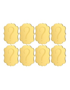 Cupcaketoppers Front Eigen Ontwerp Gravure: Frame 1 - 4 cm