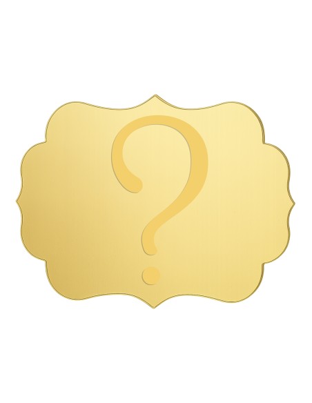 Taarttopper Front Eigen Ontwerp Gravure: Frame 2 - 12 cm