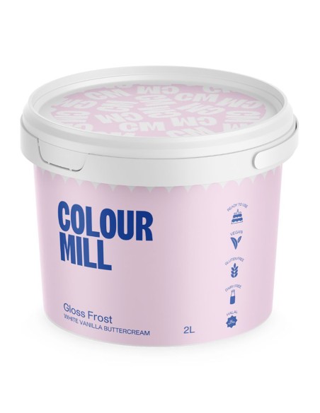 Colour Mill Botercréme Wit Gloss Frost -2L-