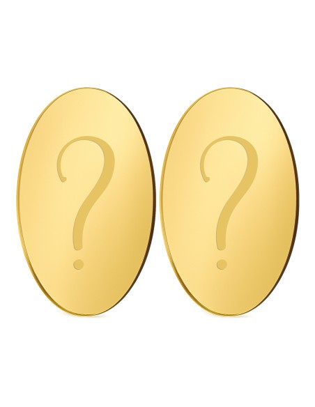 Cupcaketoppers Front Eigen Ontwerp Gravure: Ovaal 1 - 7,5 cm