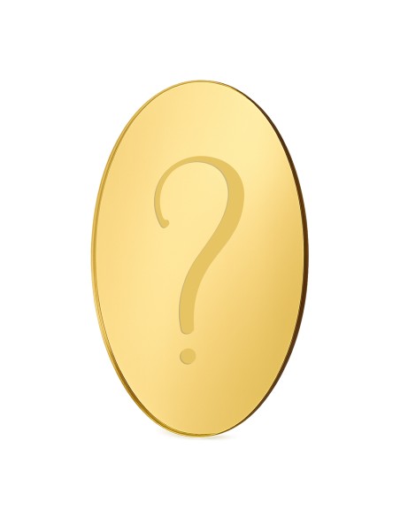 Taarttopper Front Eigen Ontwerp Gravure: Ovaal 1 - 12 cm