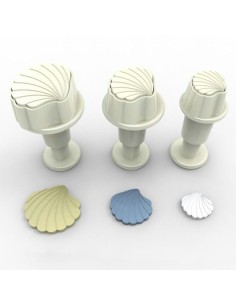 Dekofee Plunger Uitsteker Set Mini Schelpen -3st-