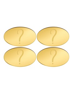 Cupcaketoppers Front Eigen Ontwerp Gravure: Ovaal 2 - 6 cm