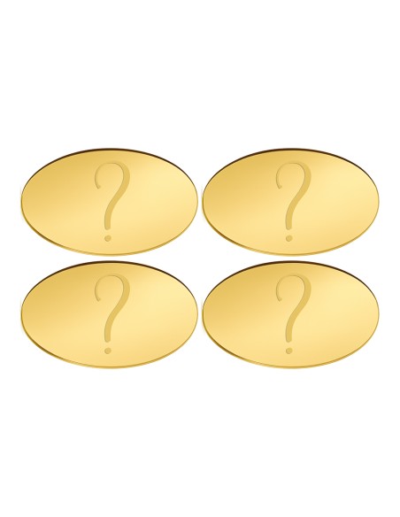 Cupcaketoppers Front Eigen Ontwerp Gravure: Ovaal 2 - 6 cm