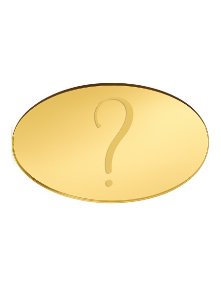 Taarttopper Front Eigen Ontwerp Gravure: Ovaal 2 - 14 cm