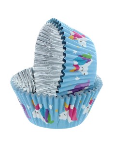 Baked with Love Folie Baking Cups Eenhoorn -25st- 2