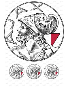 Eetbare Print Ajax Classic - 20cm