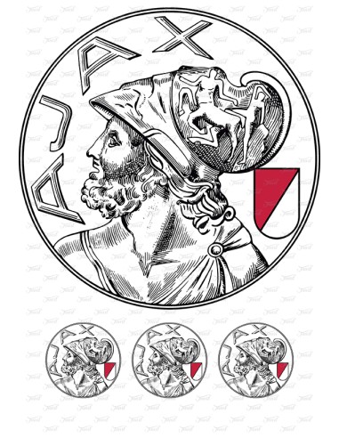 Eetbare Print Ajax Classic - 20cm