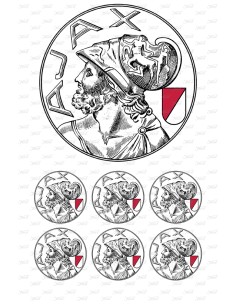 Eetbare Print Ajax Classic - 15cm