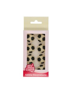 FunCakes Fondant Decoratie Voetbal -8st-