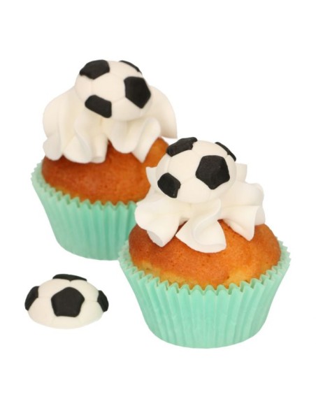 FunCakes Fondant Decoratie Voetbal -8st-