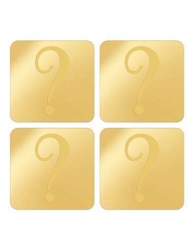 Cupcaketoppers Front Eigen Ontwerp Gravure: Vierkant - 6 cm