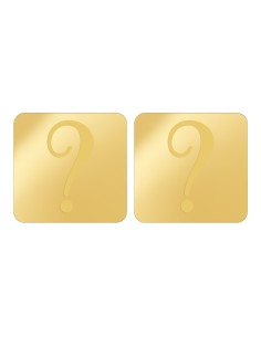 Cupcaketoppers Front Eigen Ontwerp Gravure: Vierkant 7,5 cm