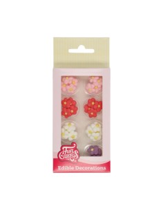 FunCakes Suikerdecoratie Kleine Bloemen -32st-