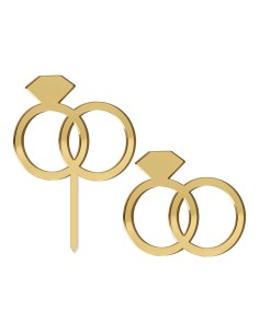 Cupcaketoppers op Maat: Ringen