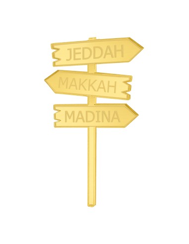 Cupcaketoppers op Maat: Wegwijzer met Gravure