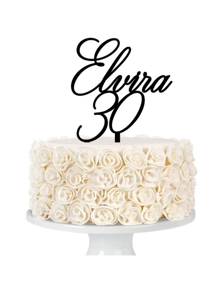 Taarttopper op Maat: Tekst Million - 2 regels