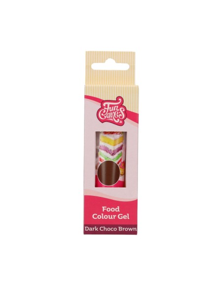 FunCakes Eetbare Kleurstof Gel Choco Brown -30gr-