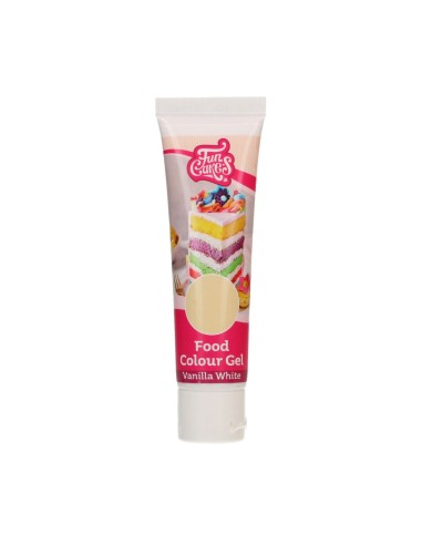 FunCakes Eetbare Kleurstof Gel Vanilla White -30gr-