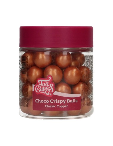 FunCakes Choco Crispy Ballen Classic Copper -130gr-