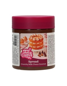 FunCakes Spread Chrunchy Chocolade Melk-Kokos -250gr-