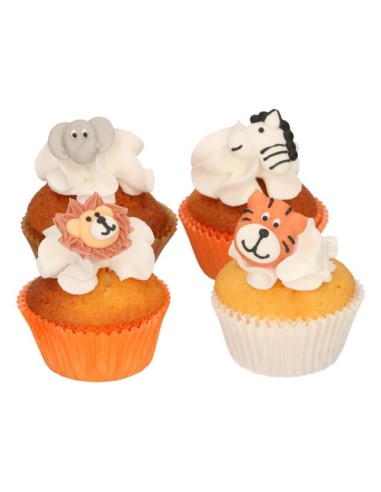 FunCakes Suikerdecoratie Safari Dieren -12st-