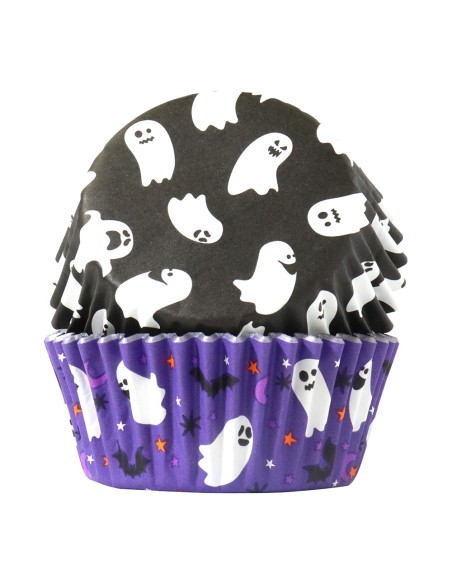 PME Baking Cups Metallic Boo! -60st-