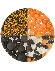 Wilton 4-in-1 Sprinkle Mix Griezelige Halloween -100gr-