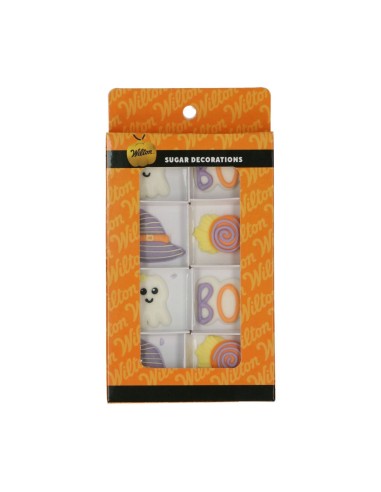 Wilton Suikerdecoratie Schattige Halloween -8st-