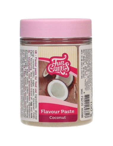 FunCakes Smaakpasta Kokos -100gr-