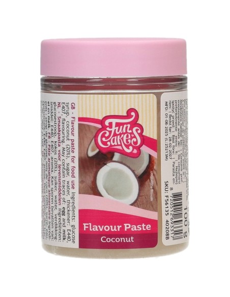 FunCakes Smaakpasta Kokos -100gr-