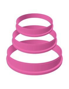 3D Uitsteker op Maat: Rond - Los of Set 2