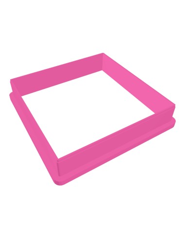 3D Uitsteker op Maat: Vierkant - Los of Set