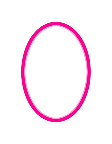 3D Uitsteker op Maat: Ovaal - Los of Set