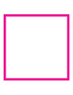 3D Uitsteker op Maat: Vierkant - Los of Set