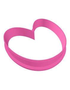 3D Uitsteker op Maat: Hart Rond - Los of Set 2