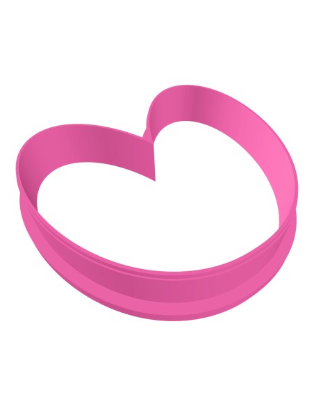 3D Uitsteker op Maat: Hart Rond - Los of Set