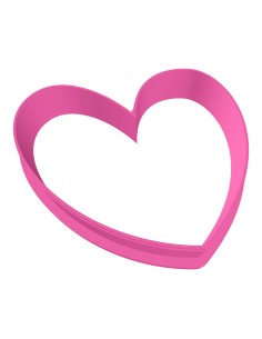 3D Uitsteker op Maat: Hart Ongelijk - Los of Set 2